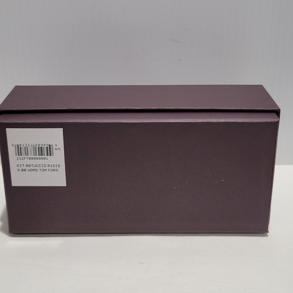 Tom Ford box hard clam shell eyeglass case NWT - Picture 6 of 7